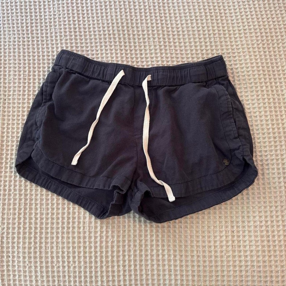Roxy navy blue Oceanside Beach Shorts Drawstring